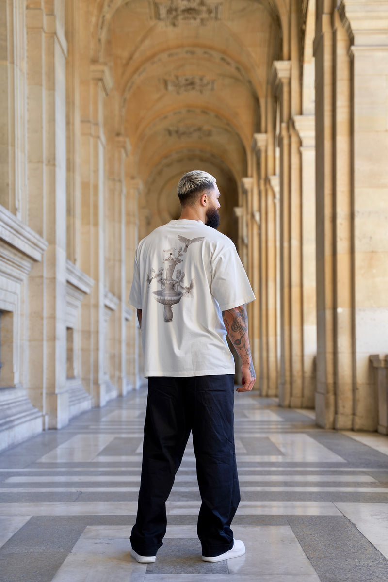 Fountain Of Youth Oversize T Shirt off white leagueofgentlemen.net, Mens Cotton T Shirt | Off White T Shirt | League Of Gentlemen