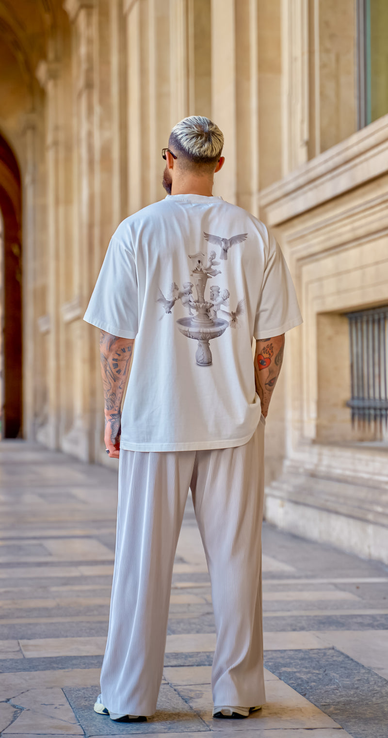 Fountain Of Youth Oversize T Shirt off white leagueofgentlemen.net, Mens Cotton T Shirt | Off White T Shirt | League Of Gentlemen